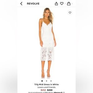 Beautiful fitted midi dress